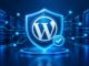 WordPress beveiligingsupdate met schild en vinkje